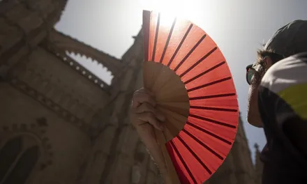 Red warnings are issued in the UK, France, Spain and Italy
