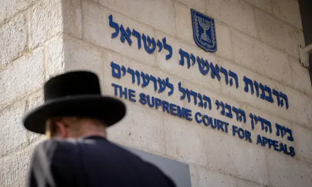 The Knesset passes a law restoring the Chief Rabbinate’s monopoly on kosher certification